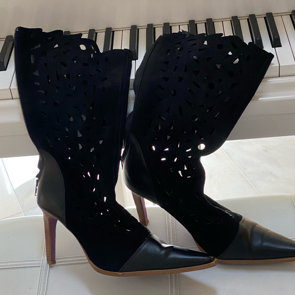 Leather & Suede Boots Size11